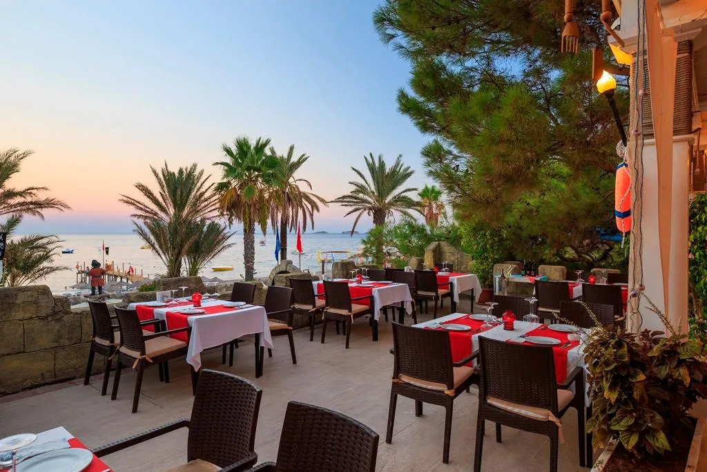Restaurant, Pirates Beach Club, Antalya
