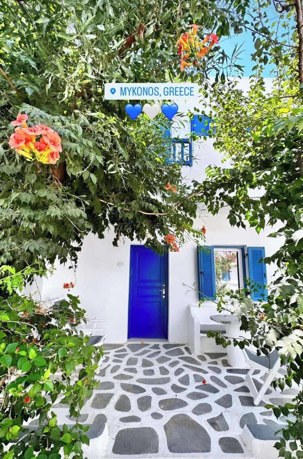 Double or Twin DELUXE GARDEN VIEW Room, Acrogiali, Mykonos