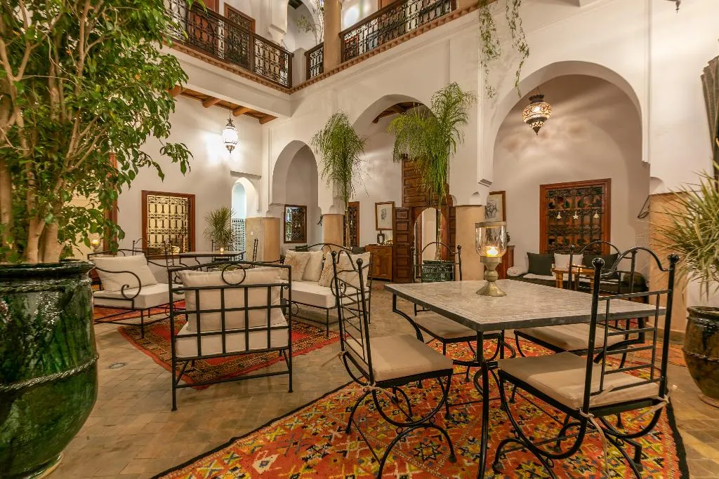 Restaurant, Riad Les Trois Palmiers El Bacha, Marrakech