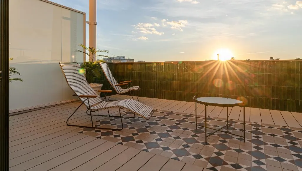 Double or Twin SUPERIOR WITH TERRACE Room, Ribera de Triana Hotel, Seville