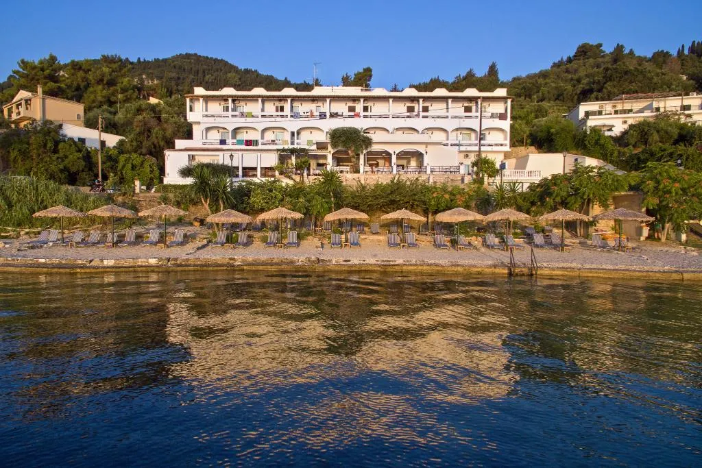Beach, Kaiser Bridge, Corfu