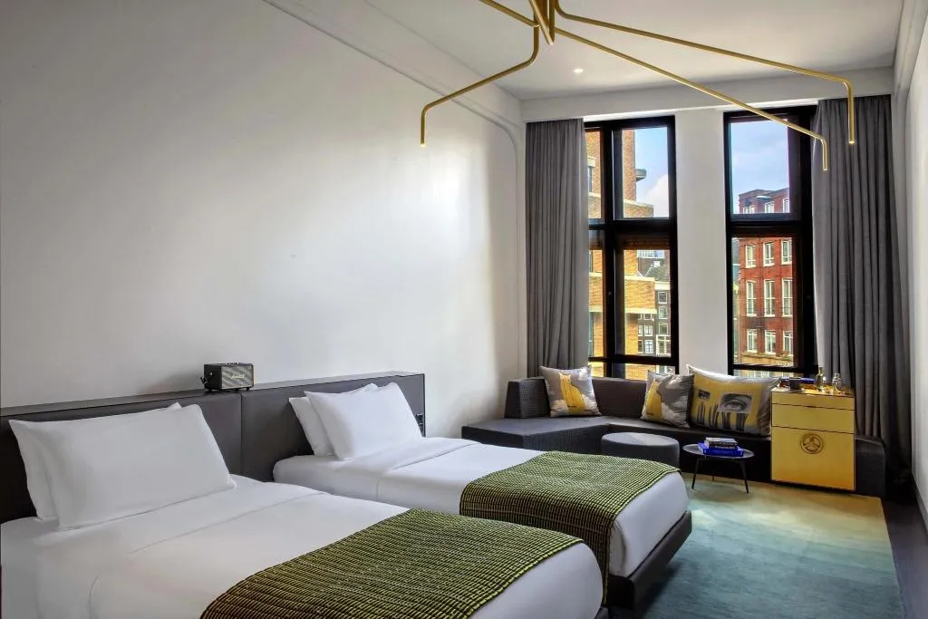 TWIN SUPERIOR CITY VIEW Room, W Amsterdam, Amsterdam