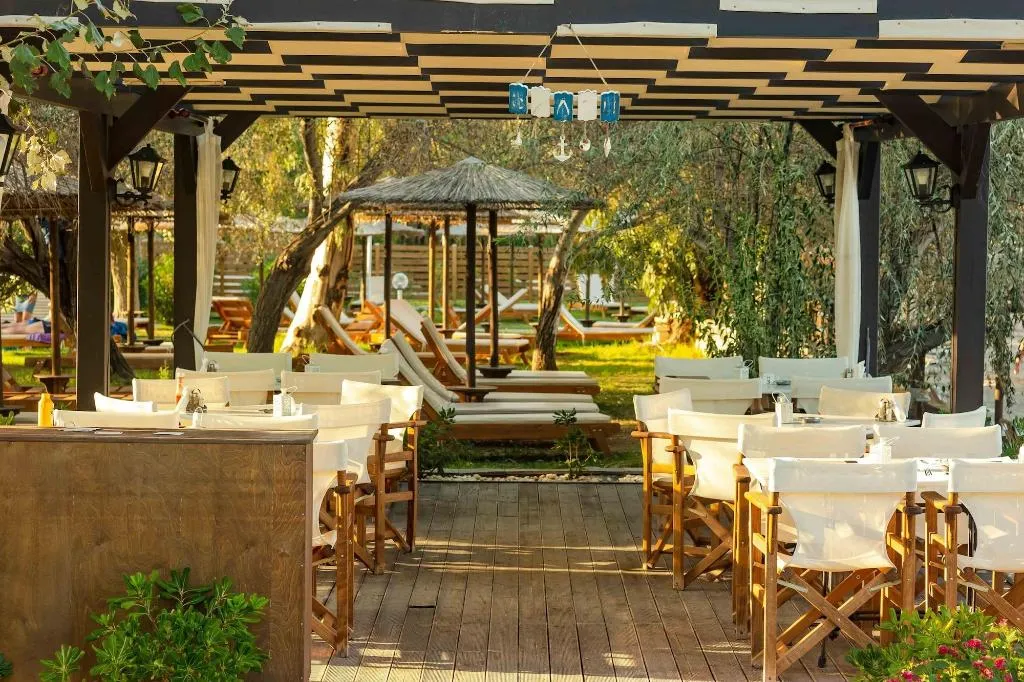 Restaurant, Robolla Beach, Corfu