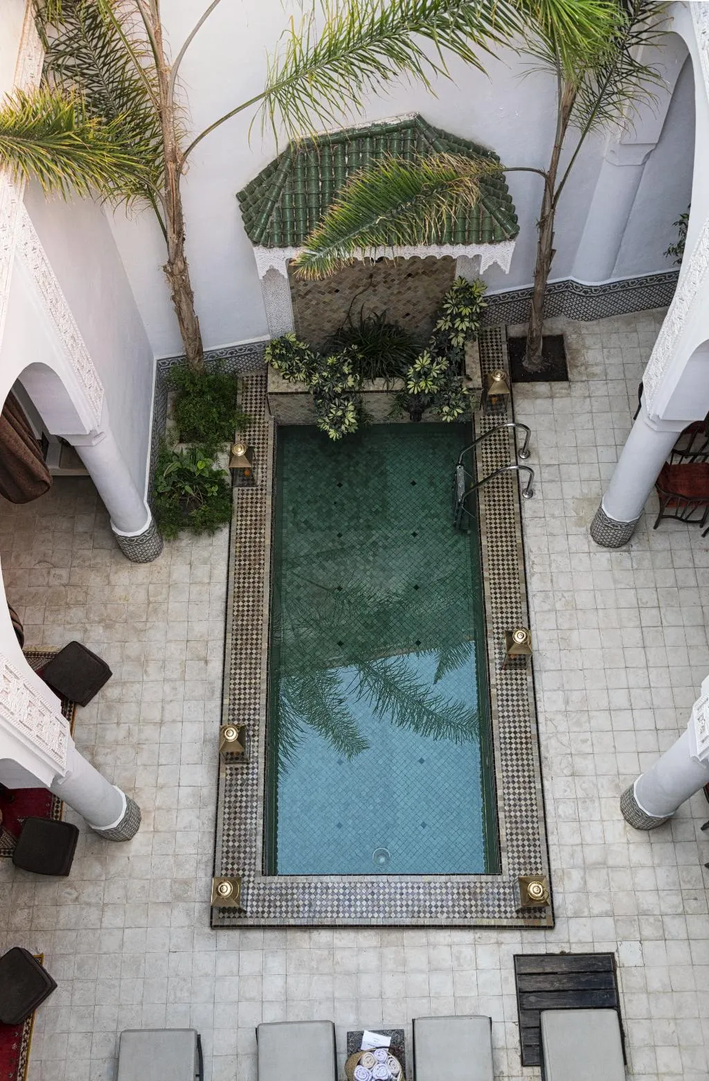 General view, Riad Dar Saad, Marrakech