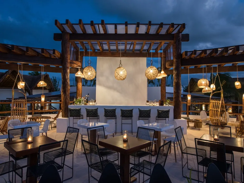 Restaurant, Villas Hm Palapas Del Mar, Cancun Area
