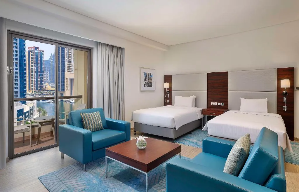 STUDIO TWO BEDS Room, Hilton Dubai The Walk, Dubai