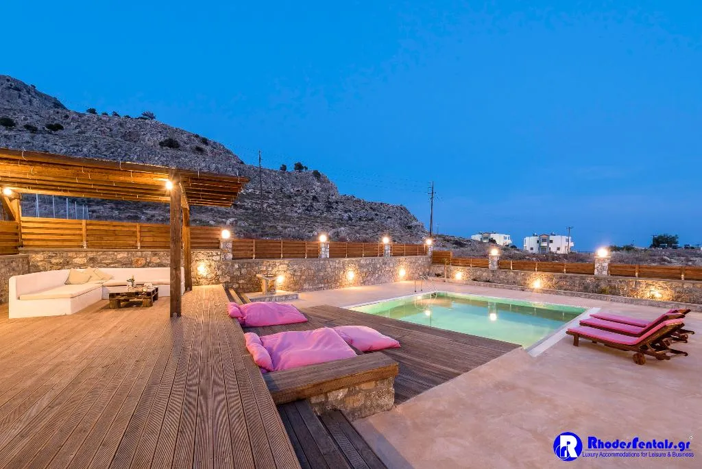Pool, Lindos Seastone Villas, Rhodes