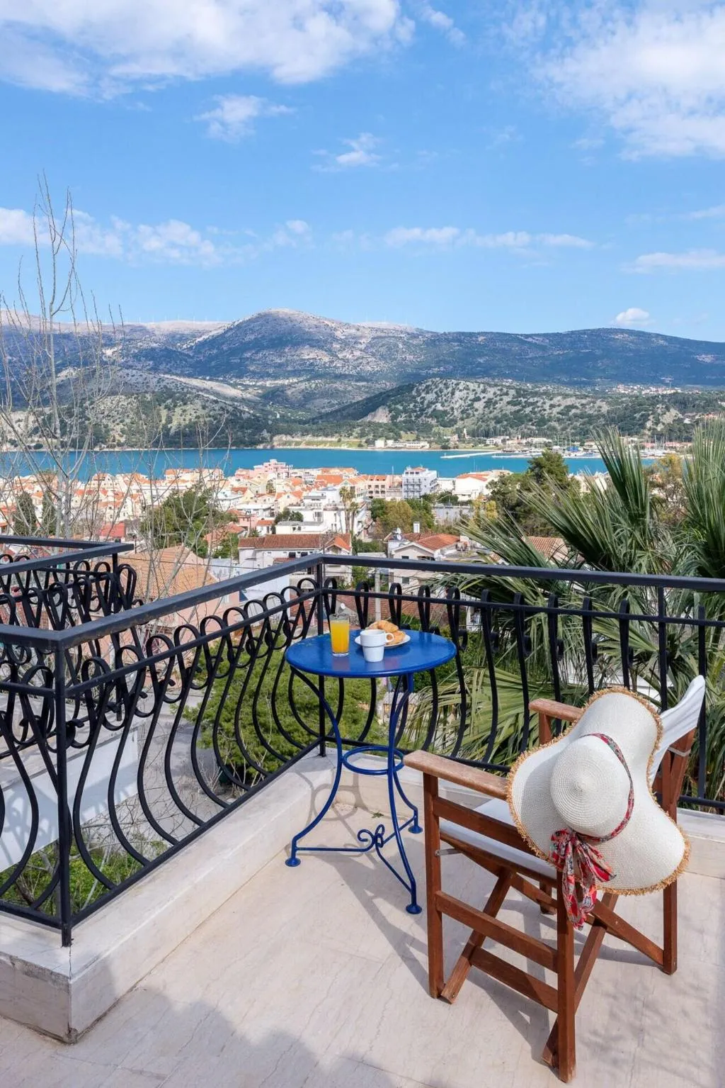 Terrace, Europe Hotel, Kefallinia