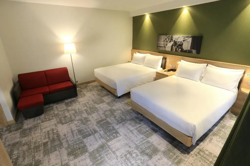 DOUBLE CITY VIEW TWO QUEEN BEDS Room, Hampton by Hilton Gdansk Old Town, Gdansk