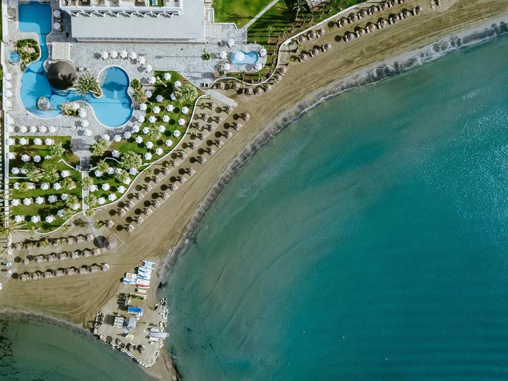 General view, Golden Bay Beach hotel, Cyprus