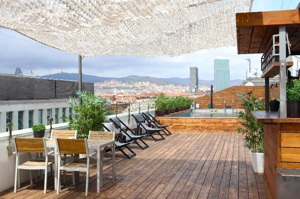Pool, Eurohotel Diagonal Port, Barcelona