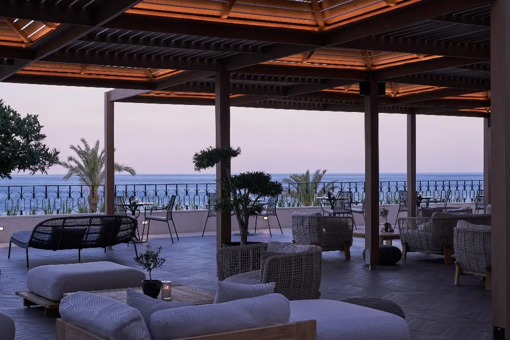 Terrace, Atlantica Imperial Resort, Rhodes