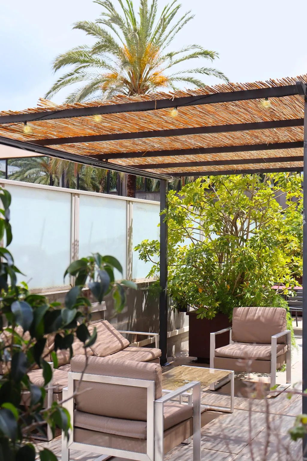 Terrace, Eurohotel Diagonal Port, Barcelona