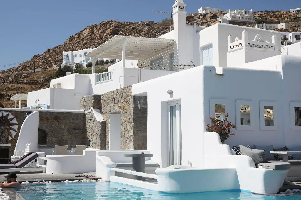 General view, Flaskos Suites, Mykonos