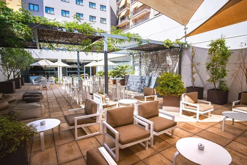 Terrace, Hotel Vilamari, Barcelona
