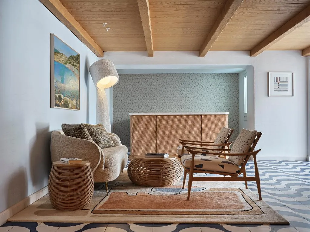 Lobby, Myconian Sunrise Relais & Chateaux Hotel, Mykonos