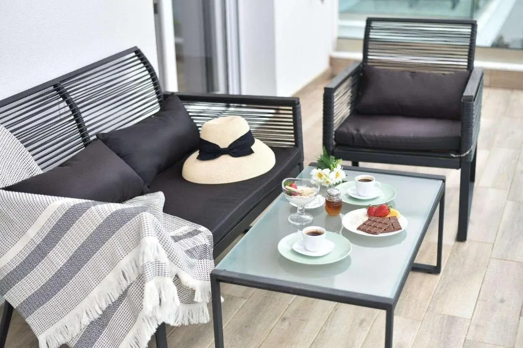 Terrace, Acrotel Porto Brava Luxury Villas, Halkidiki
