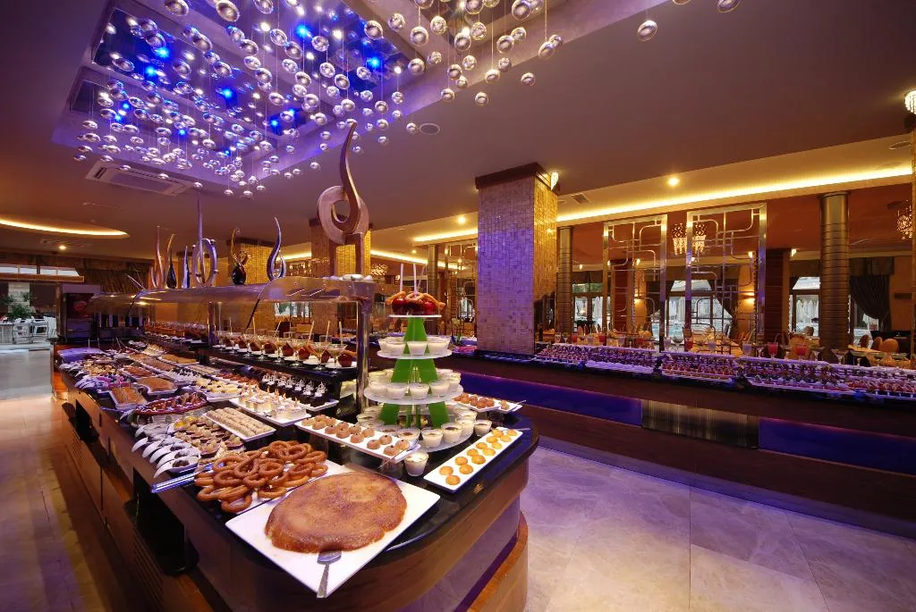 Restaurant, Golden Rock Beach Hotel, Dalaman