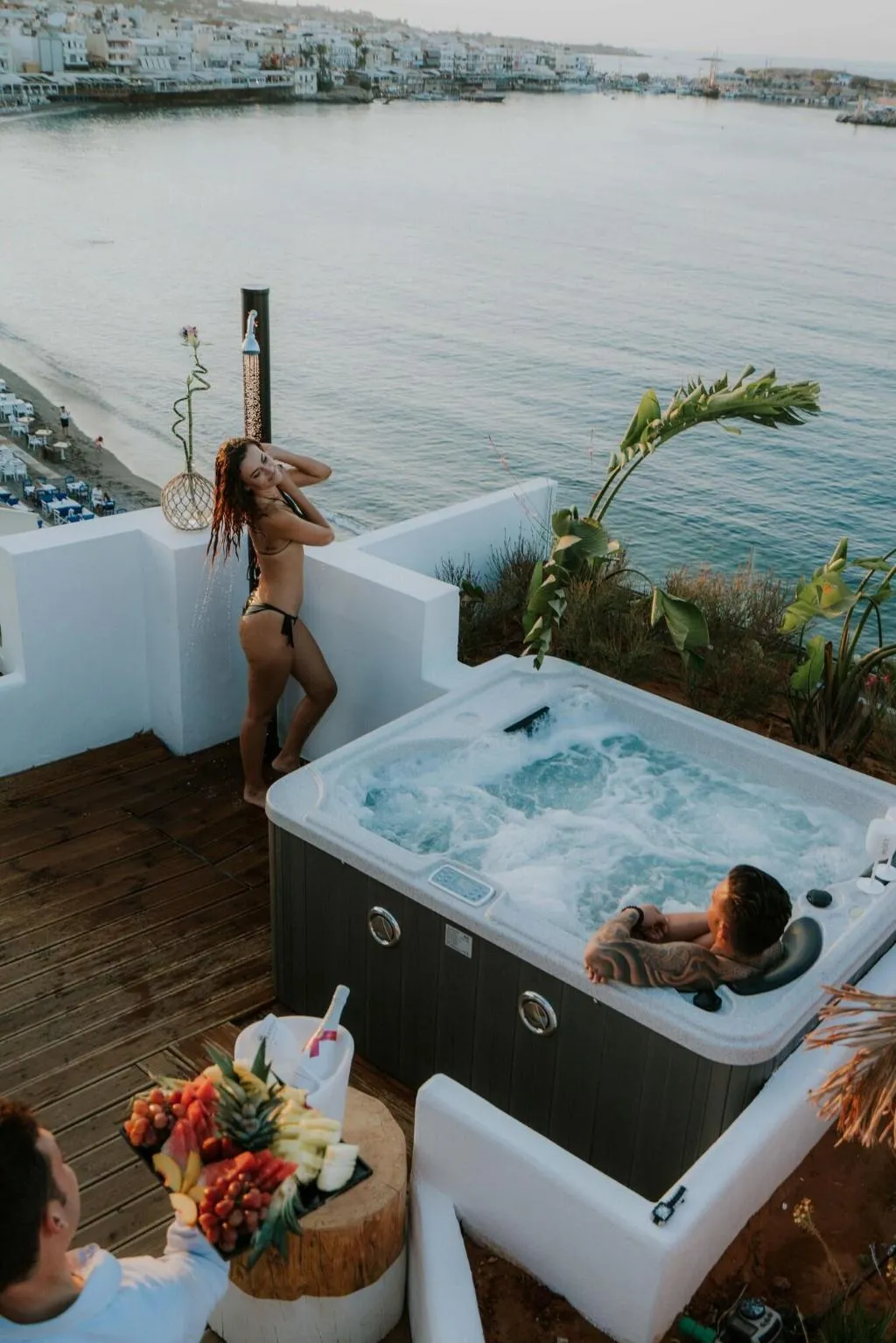 Terrace, Kahlua Boutique Hotel, Crete