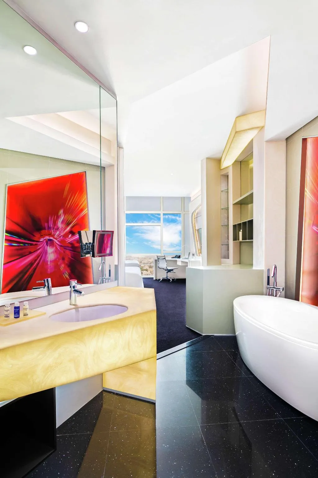 DOUBLE DELUXE CANAL VIEW Room, V Hotel Dubai, Curio Collection by Hilton, Dubai