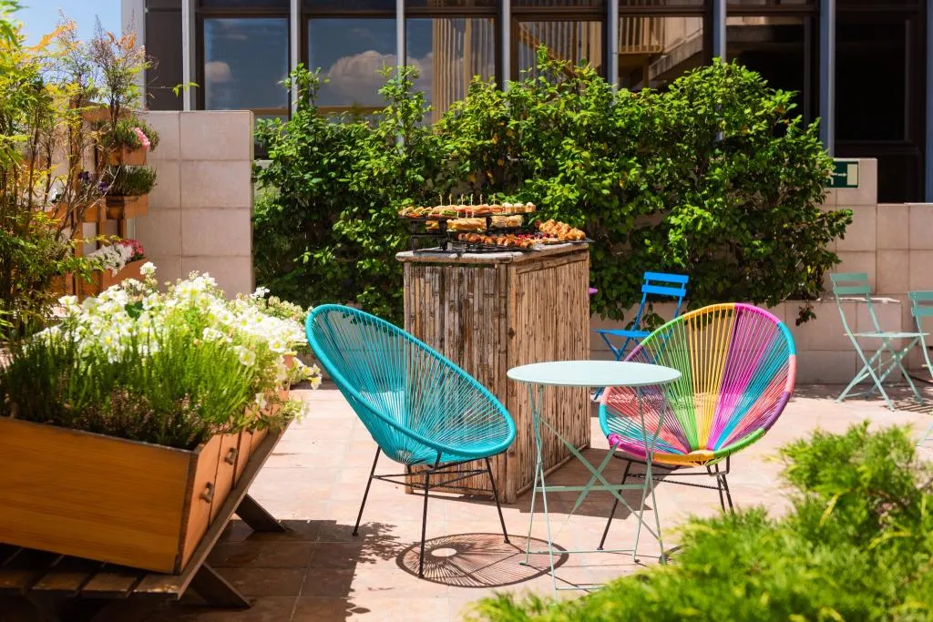 Terrace, Hotel Madrid Chamartín Affiliated by Meliá, Madrid