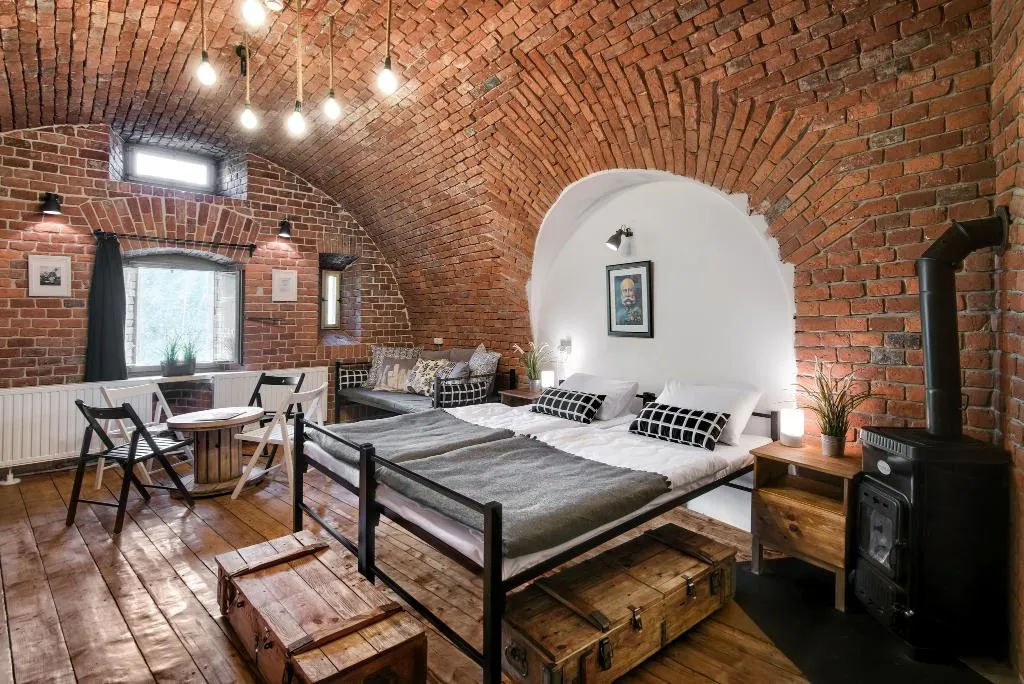 FAMILY ROOM WITH SHARED BATHROOM Room, Luneta Warszawska Hostel, Krakow