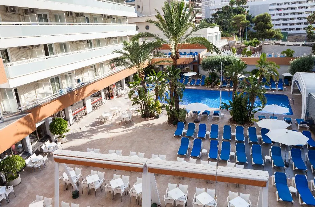 Terrace, Climia Benidorm Plaza 4*, Costa Blanca