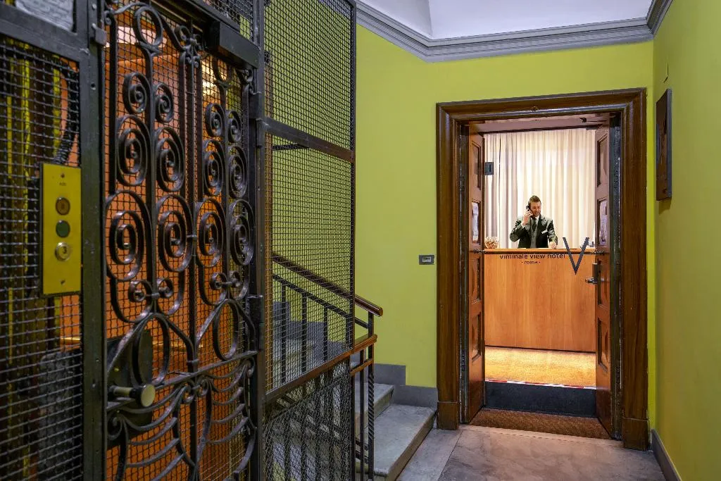 Lobby, Viminale View Hotel, Rome