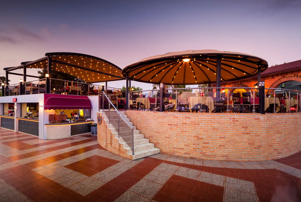 Restaurant, Club Hotel Turan Prince World Select Villa, Antalya