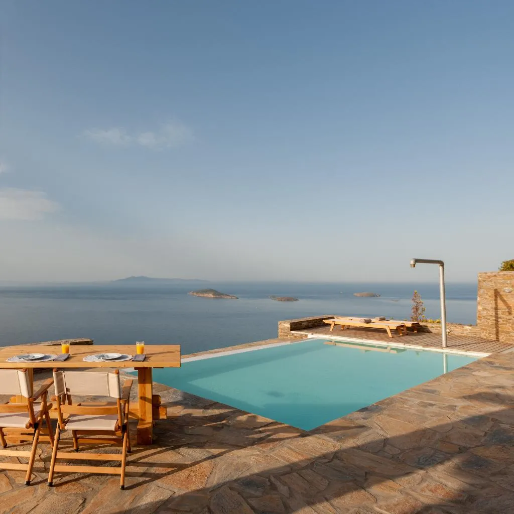 VILLA GRAND Room, Andross Tessera, Corfu