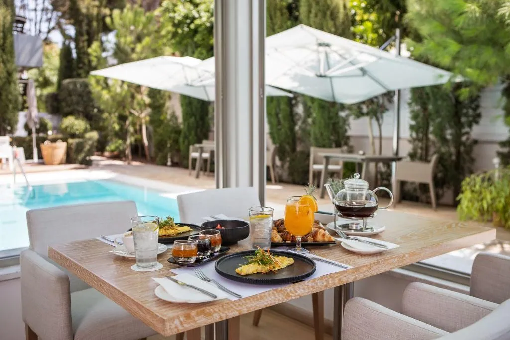 Terrace, Alasia Hotel, Cyprus