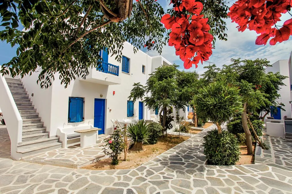 General view, Acrogiali, Mykonos
