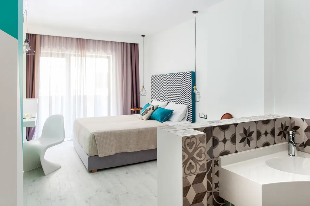 Room, Blue Bottle Boutique Hotel, Halkidiki