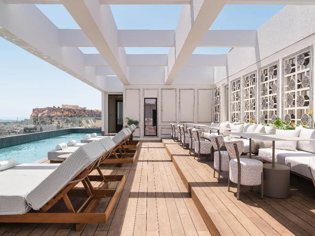 Terrace, NYX Esperia Palace Athens by Leonardo Hotels, Athens