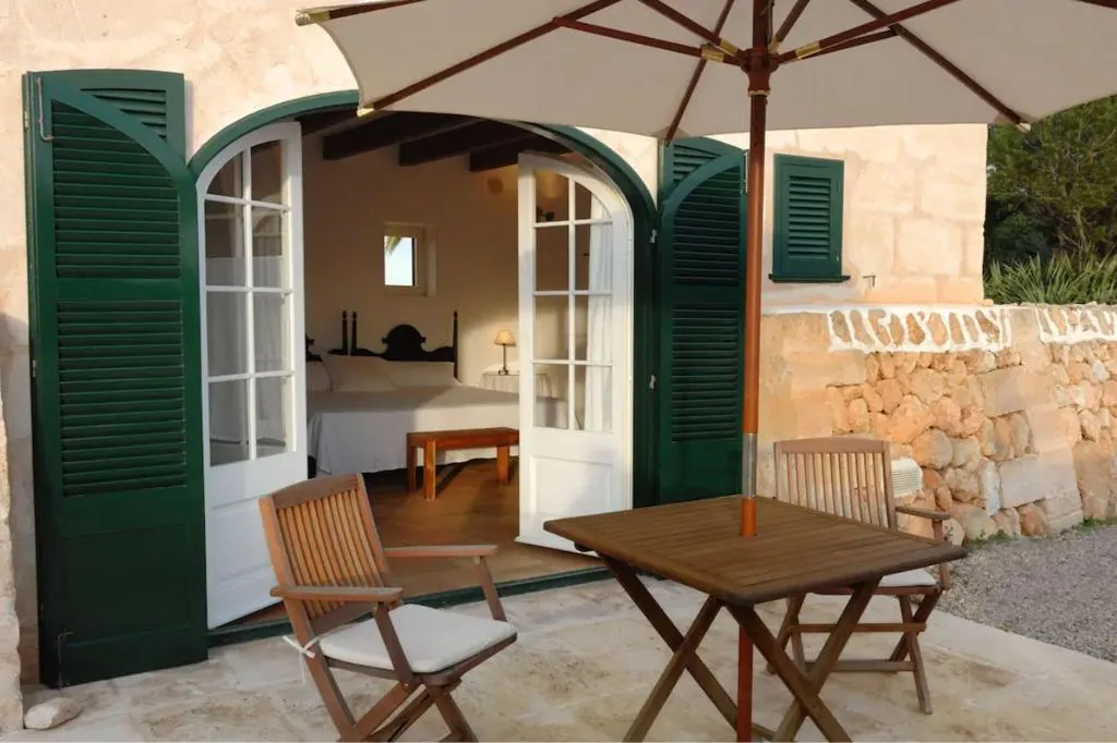 Terrace, Alcaufar Vell Hotel & Restaurant, Menorca