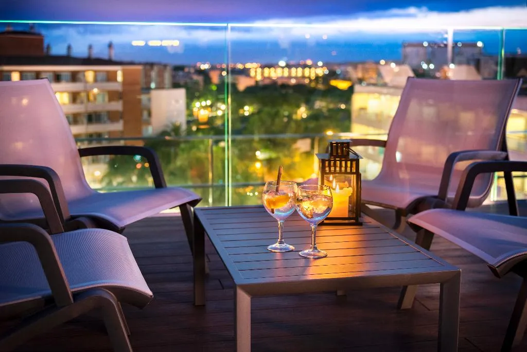 Terrace, H10 Vintage Salou, Costa Dorada