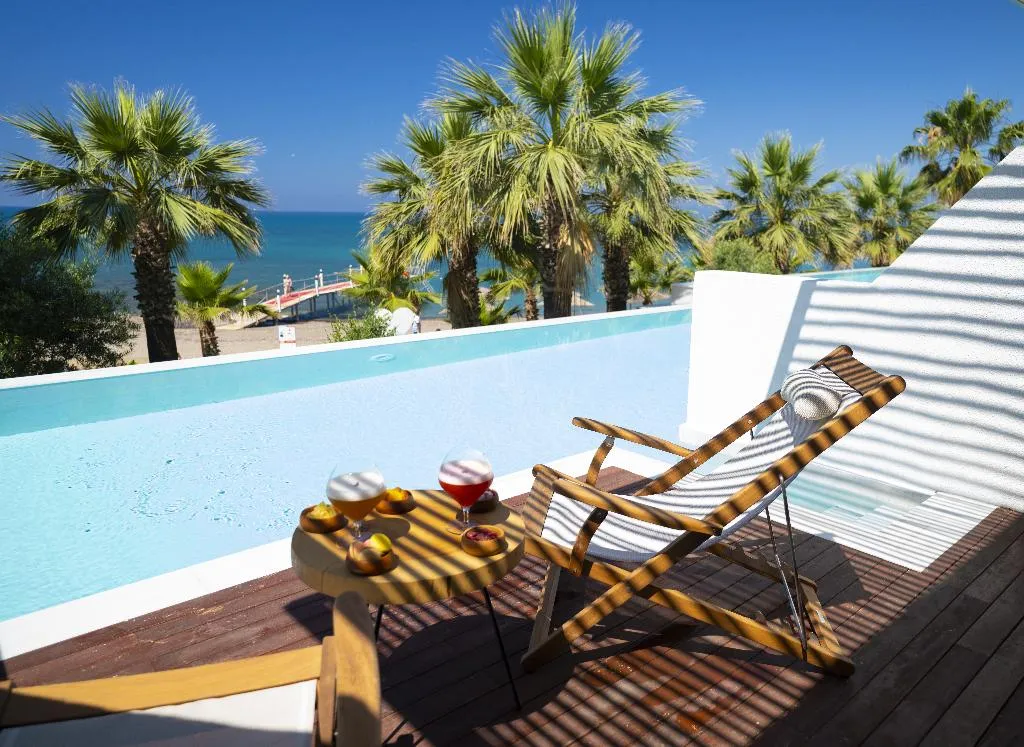 DOUBLE SEA VIEW Room, Flora Garden Beach Side, Antalya