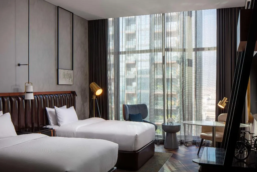TWIN GUEST ROOM Room, DoubleTree by Hilton Dubai M Square, Dubai
