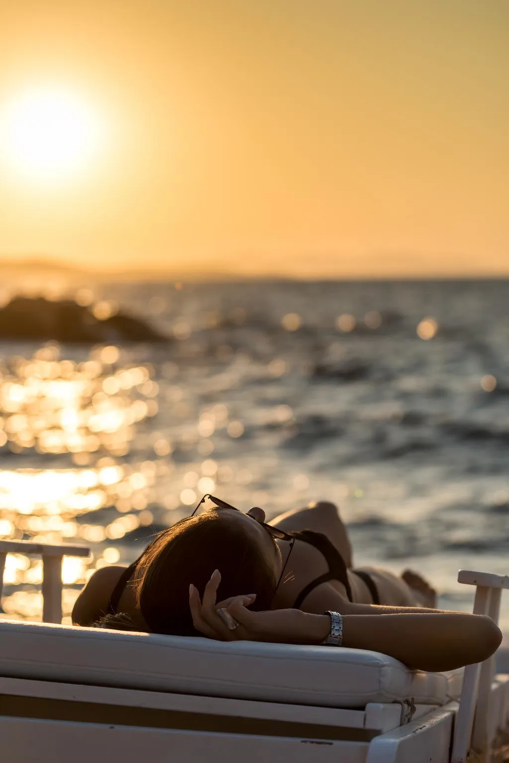 Beach, Capo Di Mykonos Resort, Mykonos