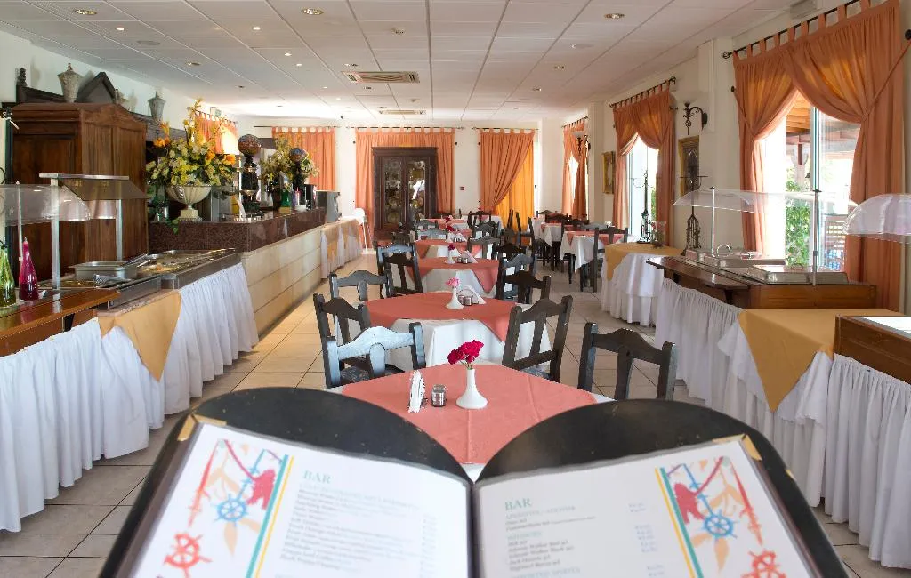 Restaurant, Akamanthea Holiday Village, Cyprus