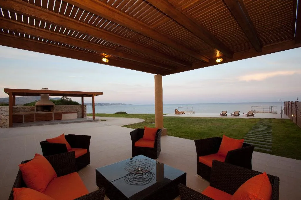 Terrace, Antonoglou Beach Villas,Kiotari, Rhodes