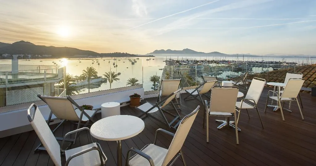 Terrace, Hotel Eolo, Majorca