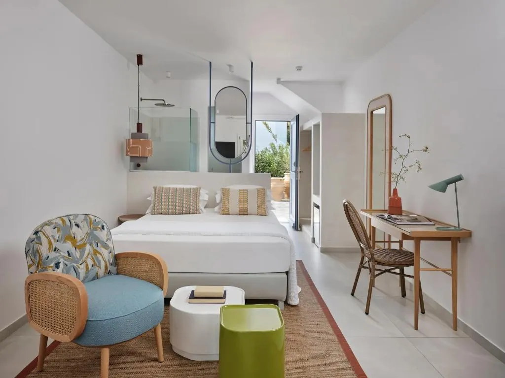 Double or Twin STANDARD Room, Myconian Sunrise Relais & Chateaux Hotel, Mykonos