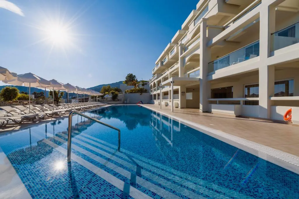 JUNIOR SUITE POOL VIEW Room, Lindos White hotel & suites, Rhodes
