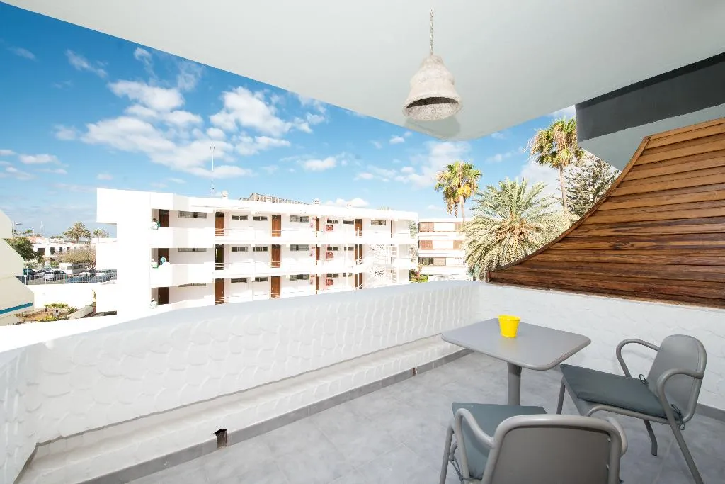 Terrace, Los Mariachis Apartamentos, Gran Canaria