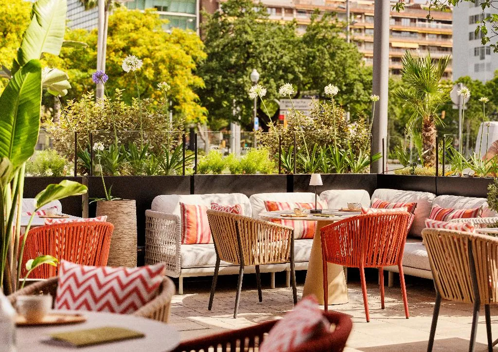 Terrace, Grand Hyatt Barcelona, Barcelona