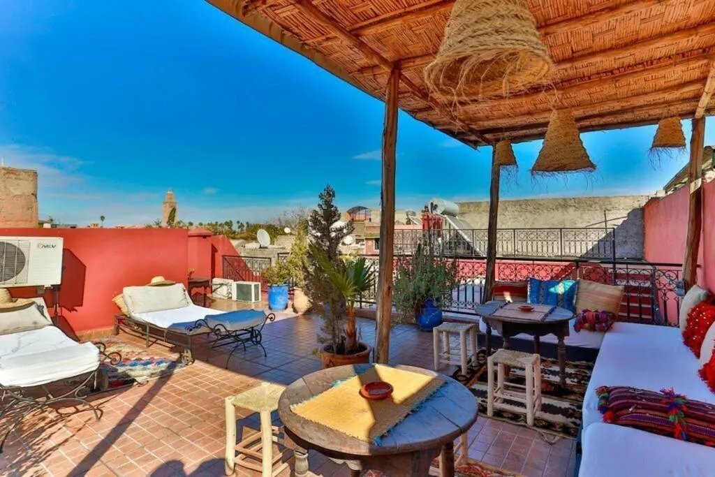 Terrace, Riad Rose Meryam, Marrakech