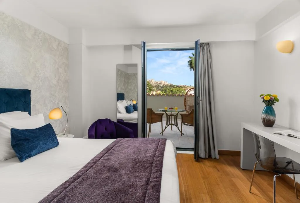 Double or Twin DELUXE WITH VIEWS Room, Athenaeum Eridanus Luxury Hotel, Athens