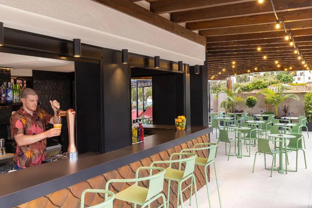 Terrace, Golden Bahia de Tossa & Spa, Costa Brava