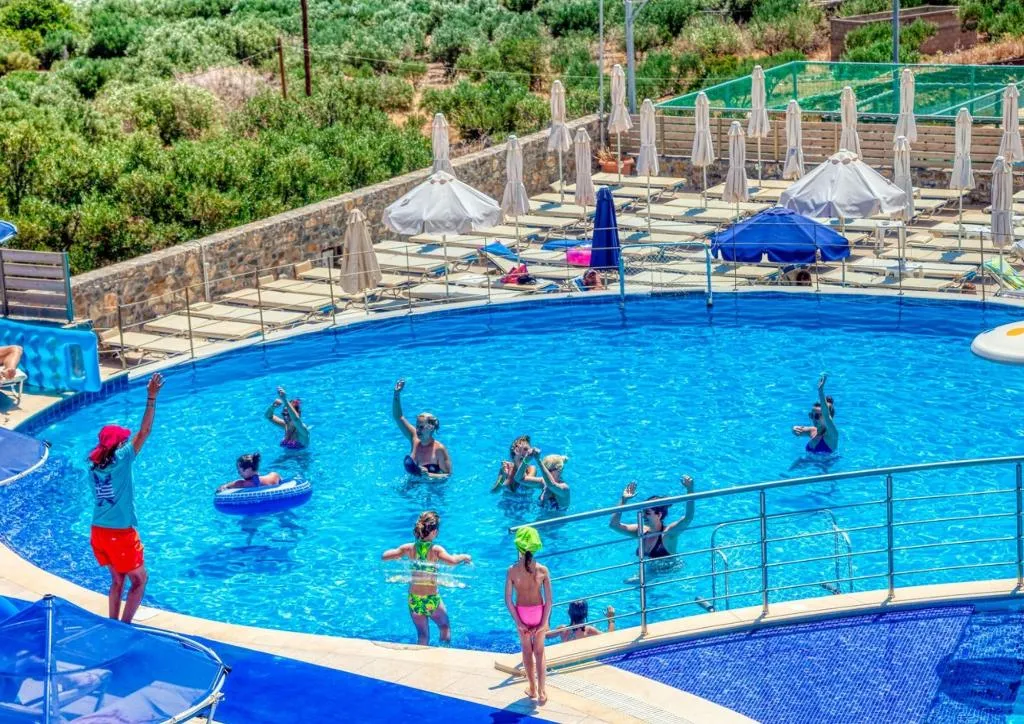 Pool, Elounda Residence Resort & Waterpark, Crete